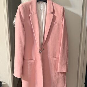 Mango Soft Pink Women's Blazer